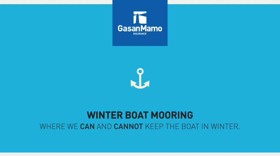 Where you can and cannot moor your boat in winter