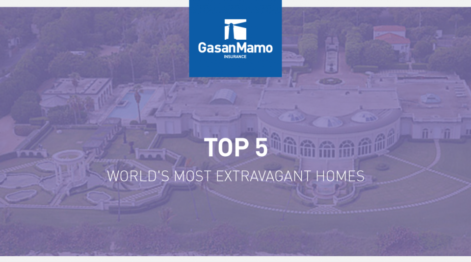 Top 5 World’s Most Extravagant Homes