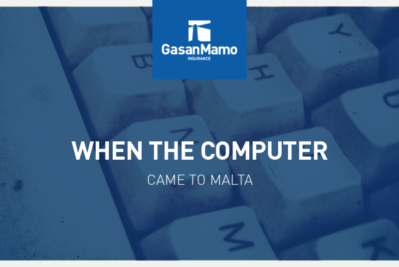 When Did Computers First Arrive in Malta?