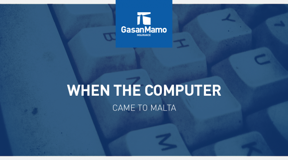 When Did Computers First Arrive in Malta?