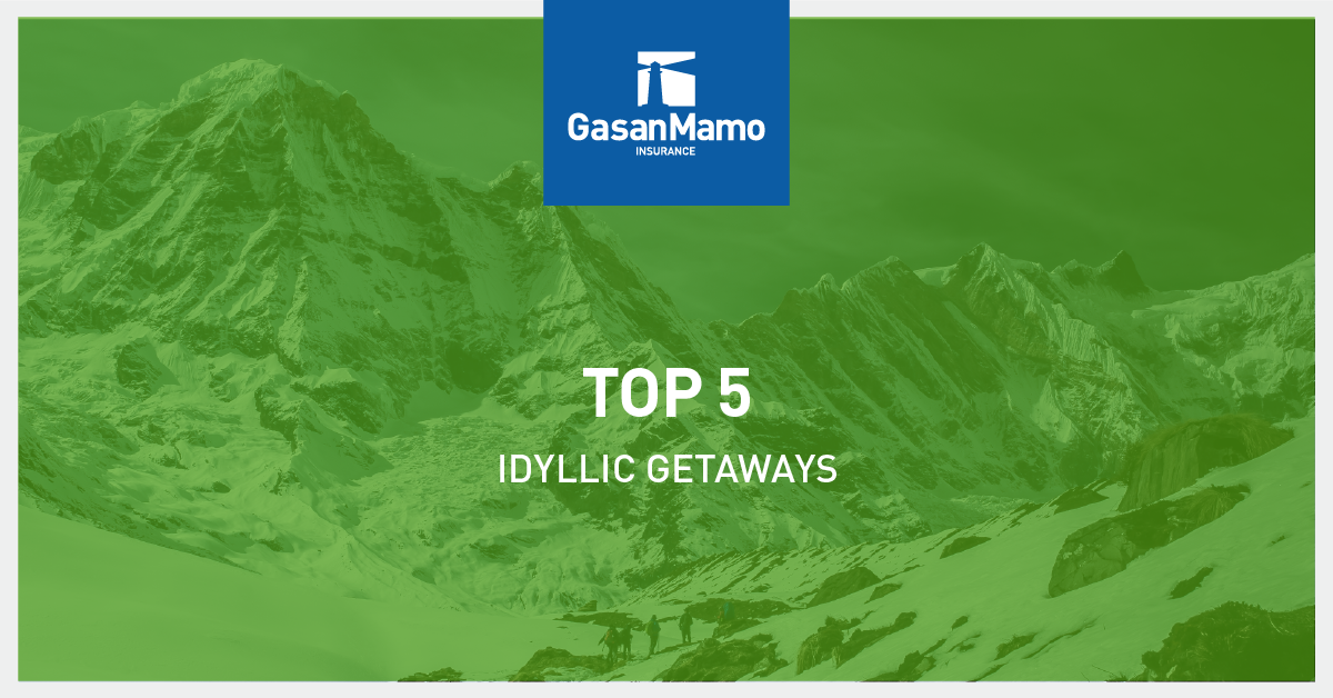 Top 5 Idyllic Getaways
