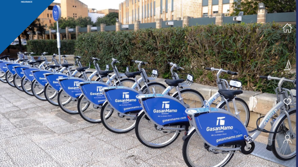 GasanMamo Insurance Supports New Bike Sharing System For Malta