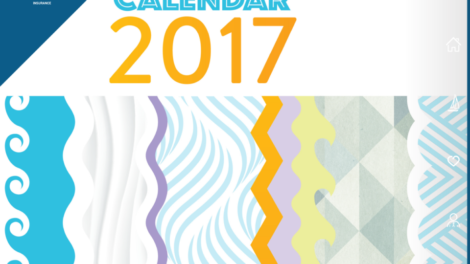 Motivational 2017 calendar by GasanMamo Insurance