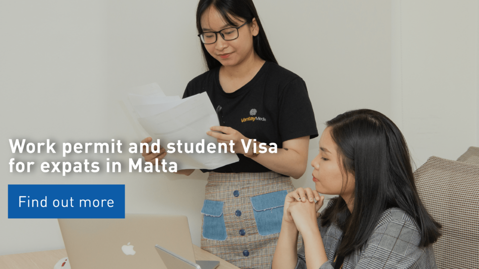 Work Permit and Student Visa for Expats in Malta