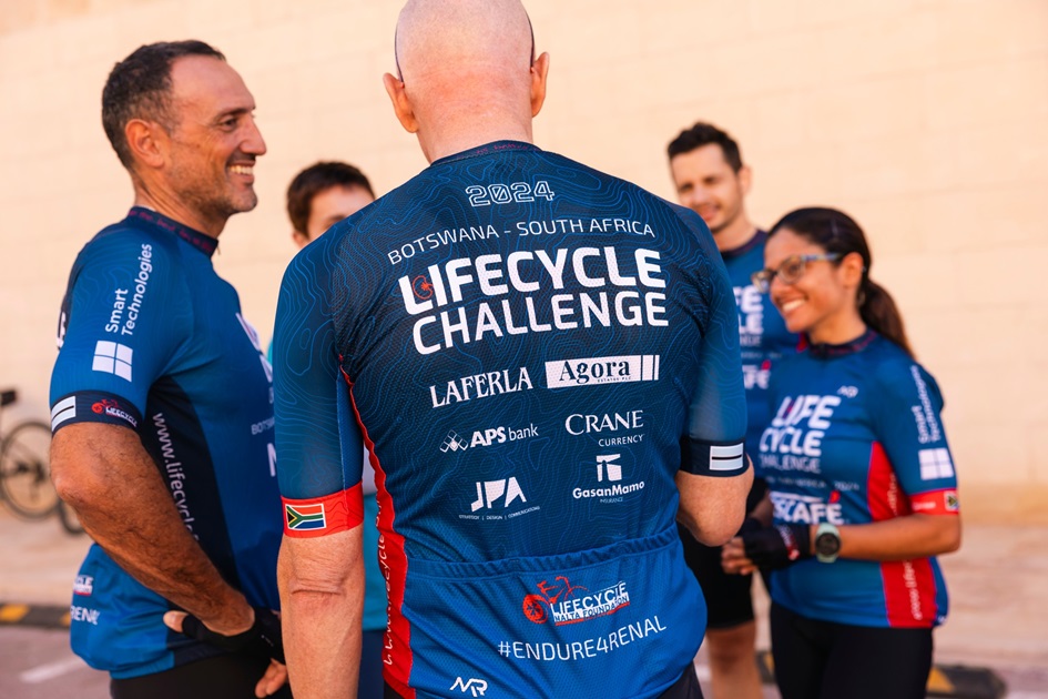 GasanMamo Insurance Supports LifeCycle Malta’s Journey of Good Hope: A 2,000-Kilometer Challenge for Renal Patients